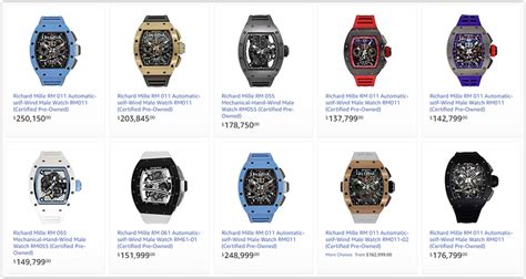 richard mille buy watches|richard mille watches price list.